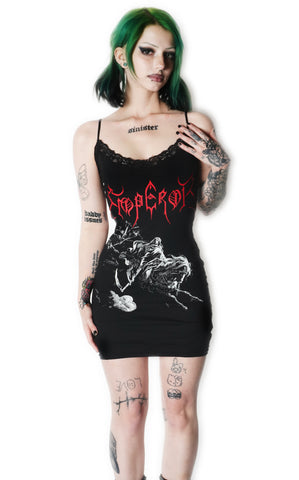 Emperor Lace Strap Dress