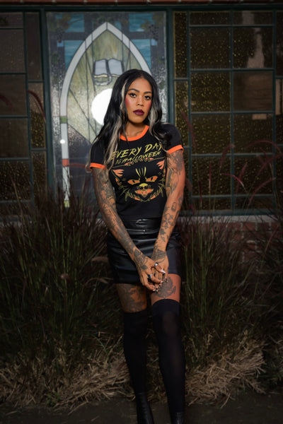 Every Day is Halloween Ringer Tee