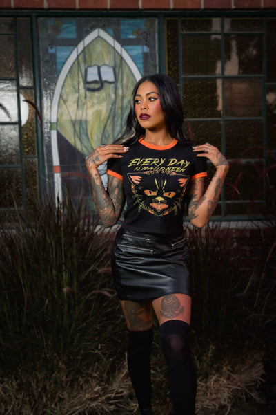 Every Day is Halloween Ringer Tee