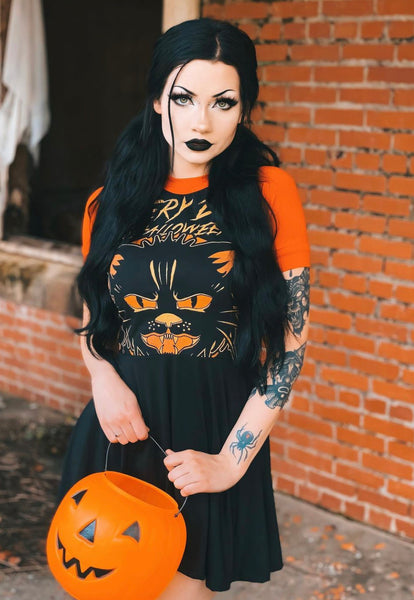 Every Day is Halloween Baby Doll Dress