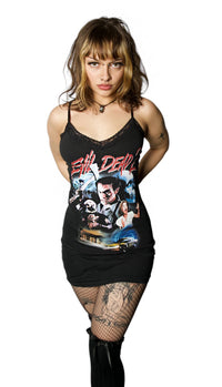 Evil Dead Lace Strap Dress