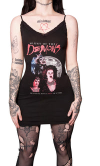 Evil Dead Lace Strap Dress