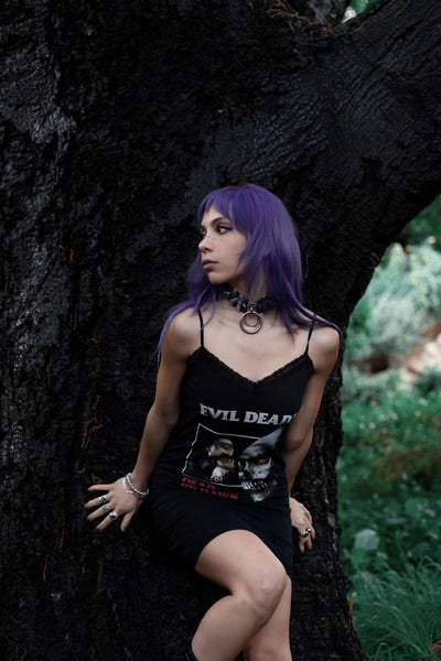 Evil Dead Lace Strap Dress