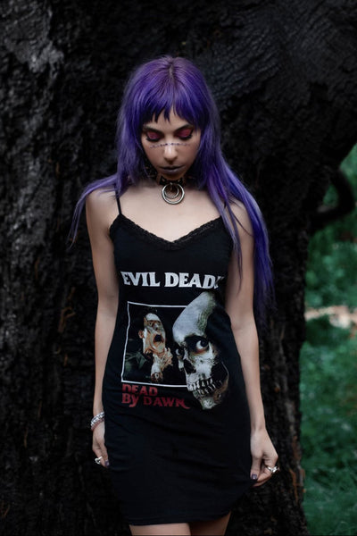 Evil Dead Lace Strap Dress