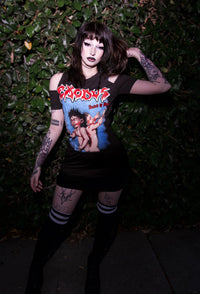 Exodus Shoulder-Cut Dress