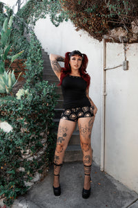 No Mercy Eyelet Top