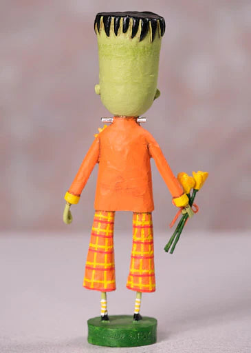 Fabulous Frank Halloween Figurine by Lori Mitchell — 8-Inch Folk Art Poly Resin Collectible