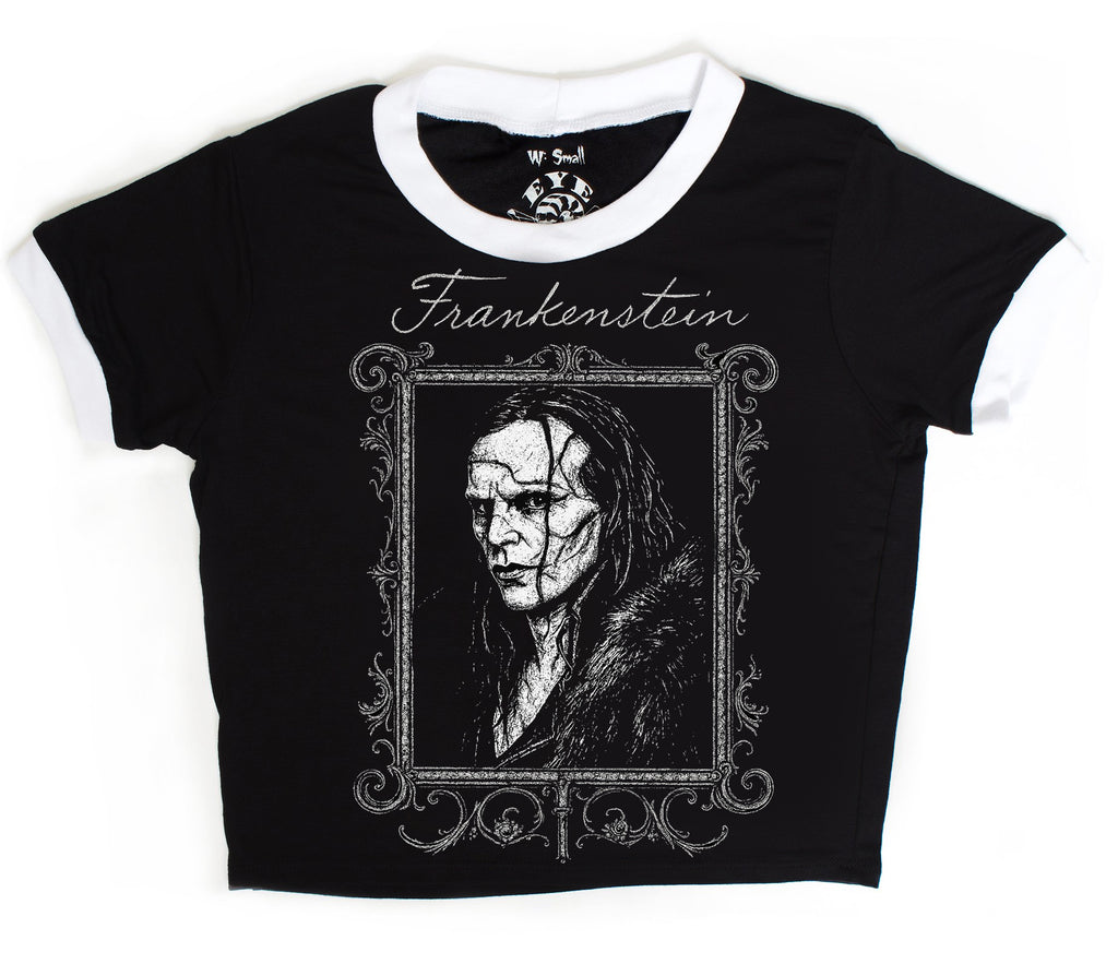 Frankenstein Ringer Tee - Vera's Eyecandy