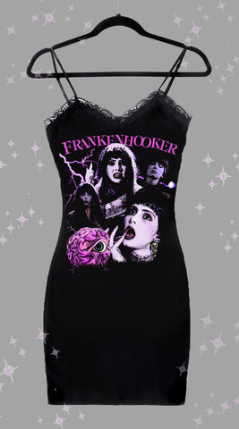 Frankenhooker Lace Strap Dress