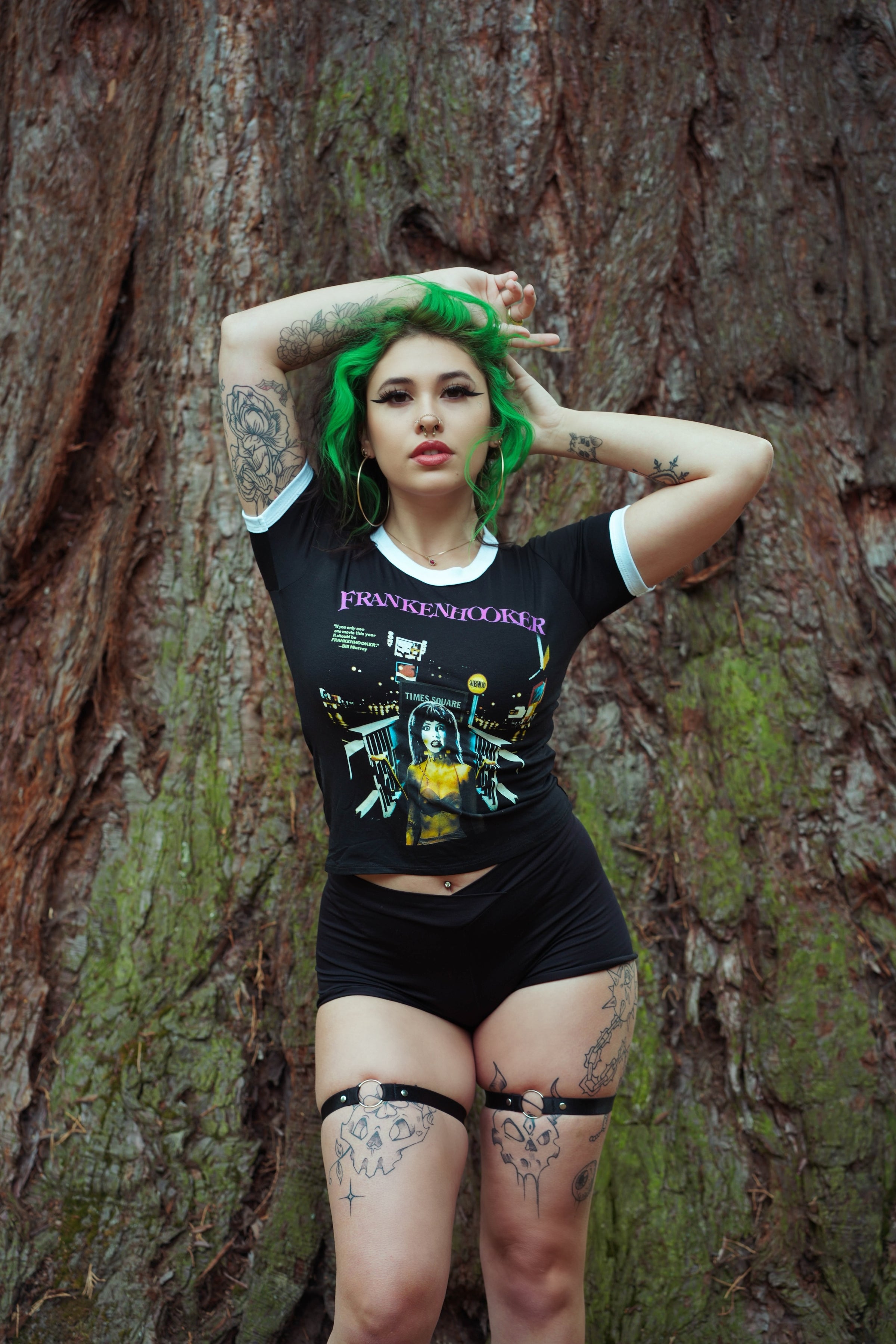 Frankenhooker Ringer Tee