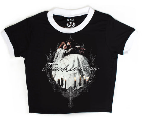 Frankenstein Ringer Tee (Love)