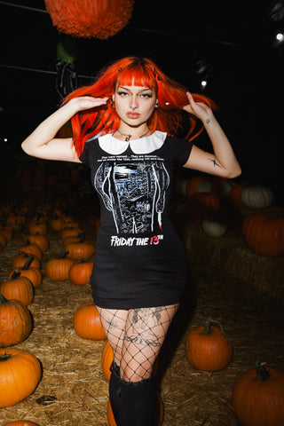 Friday the 13th Peter Pan Collar Dress