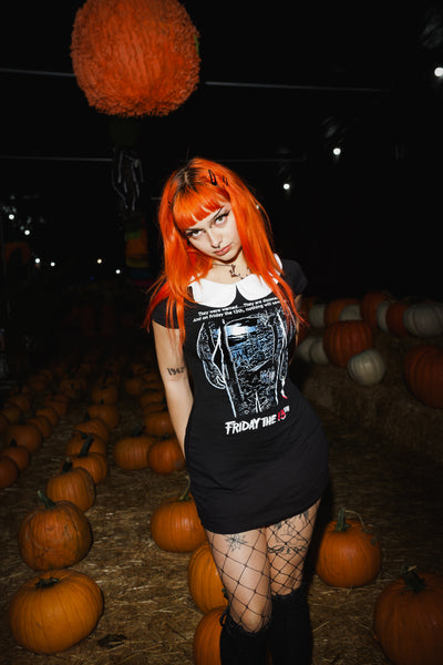 Friday the 13th Peter Pan Collar Dress