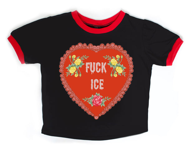 F Ice Ringer Tee (Heart)