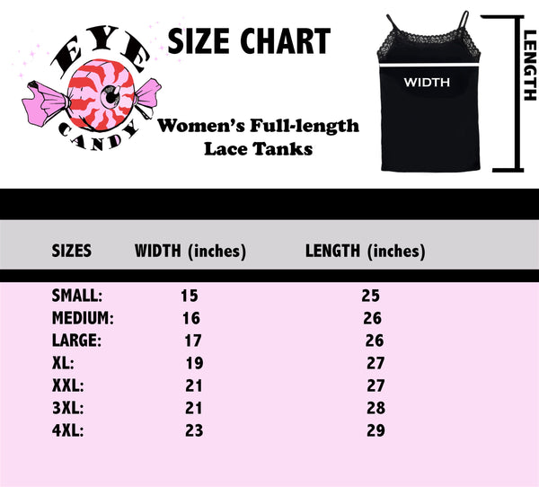 Sisters of Mercy (Full length) Lace Tank