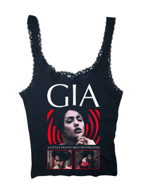 Gia Ribbed Lace Tank