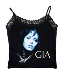 Gia Cropped Lace Tank