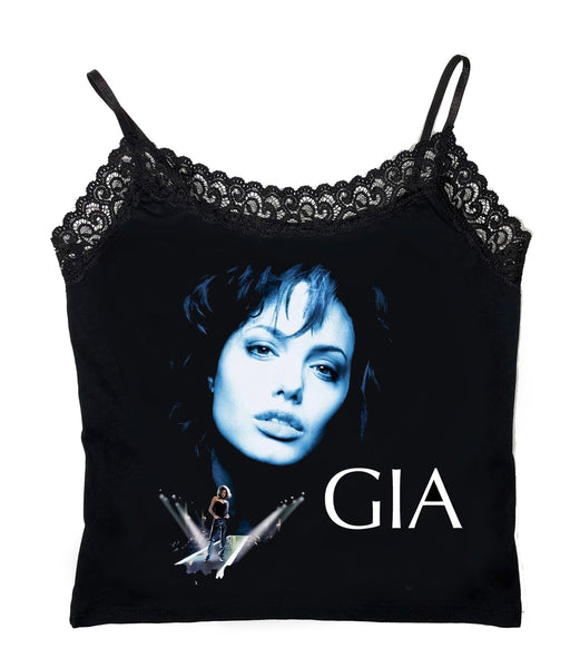 Gia Cropped Lace Tank