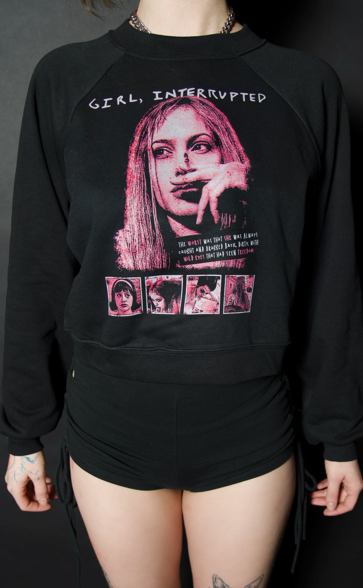 Girl, Interrupted Pullover Sweater (Unisex)