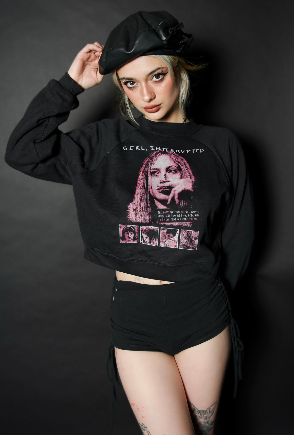 Girl, Interrupted Pullover Sweater (Unisex)