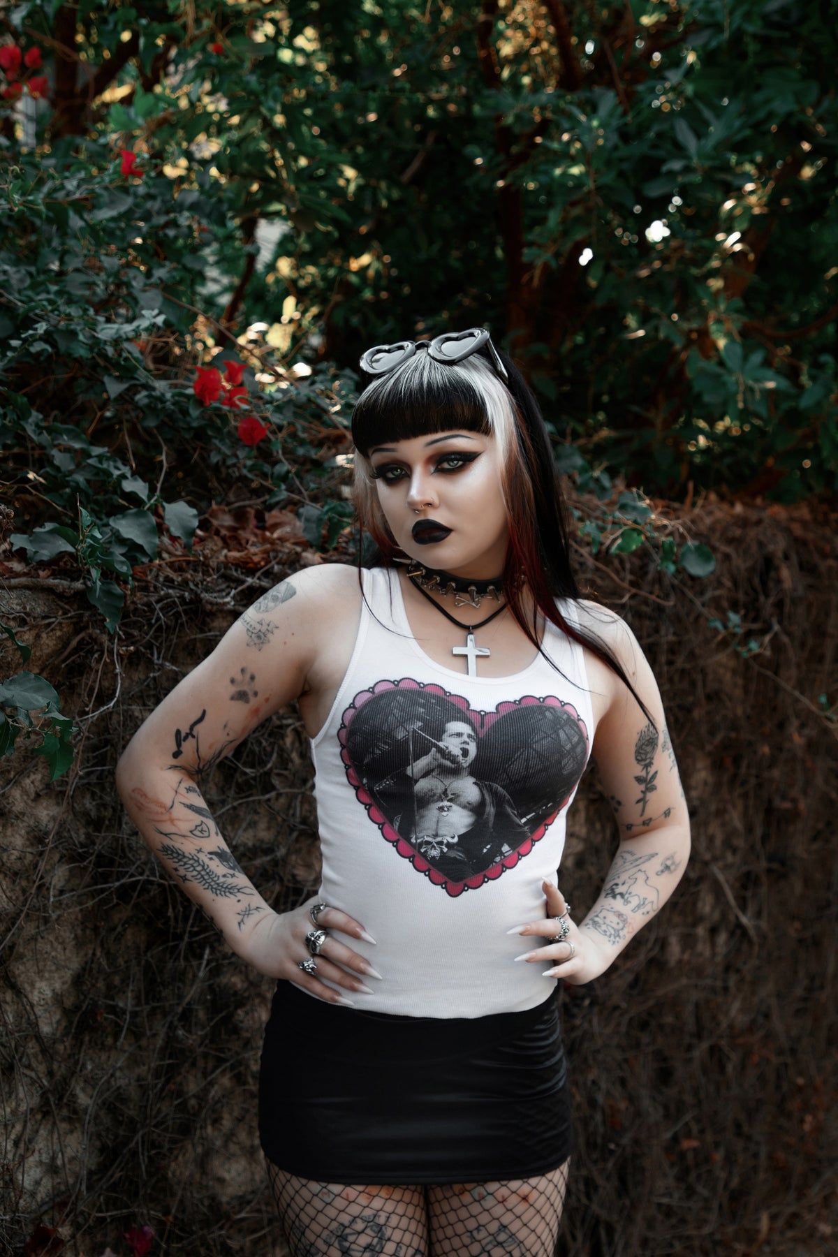 Glenn Danzig Ribbed Tank Top