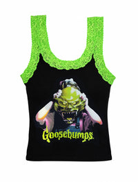 The Mask Lace Ribbed Tank