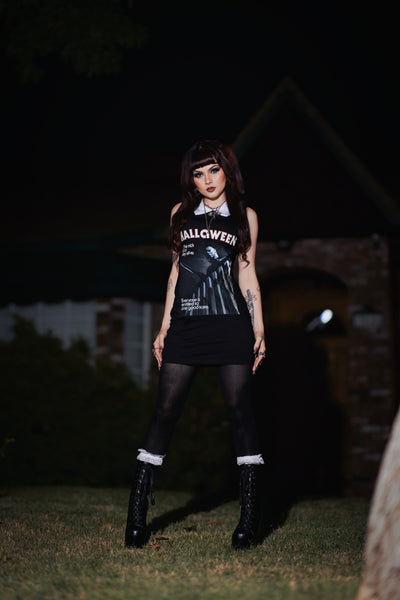 Halloween Collar Dress (Good Scared)