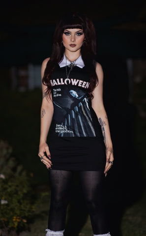 Halloween Collar Dress (Good Scared)