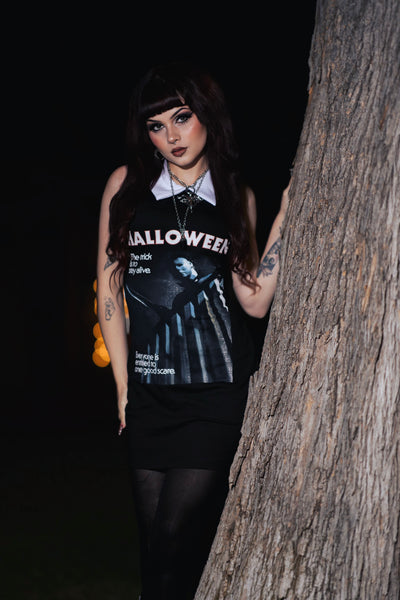 Halloween Collar Dress (Good Scared)
