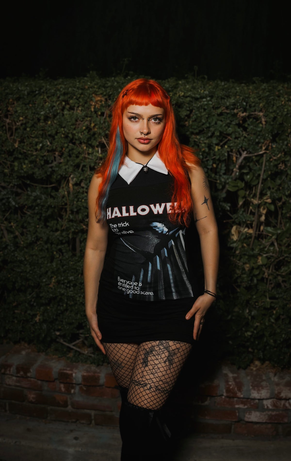 Halloween Collar Dress (Good Scared)