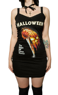 Halloween Lace Strap Dress