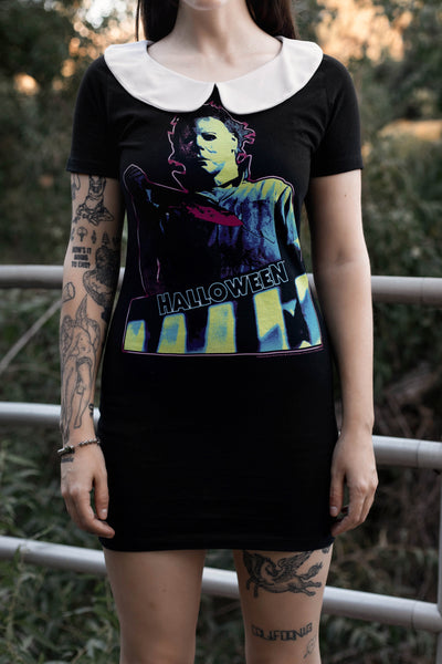 Halloween Peter Pan Collar Dress
