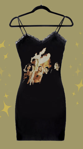 Hole (Celebrity Skin) Lace Strap Dress