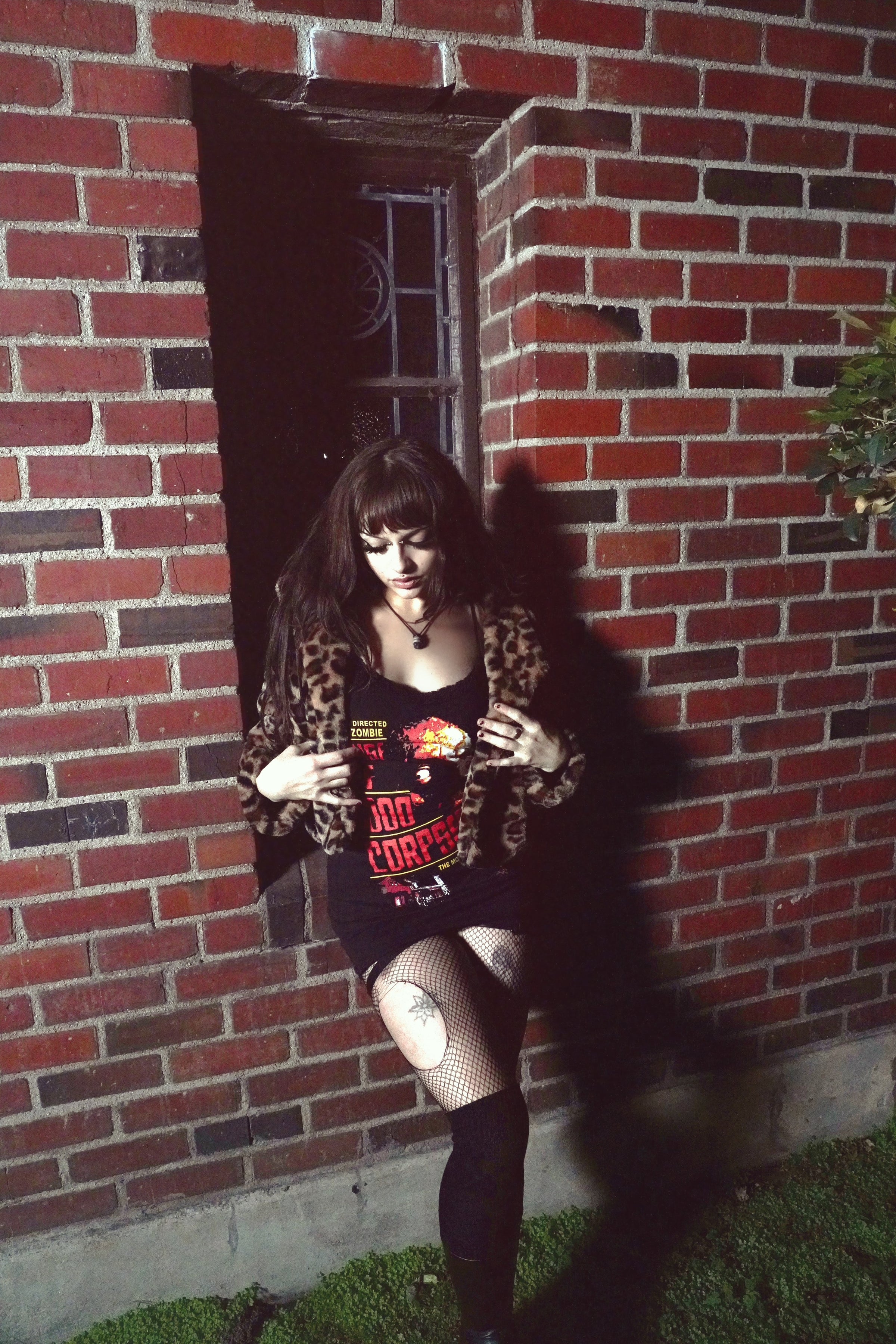 House of 1000 Corpses Lace Strap Dress