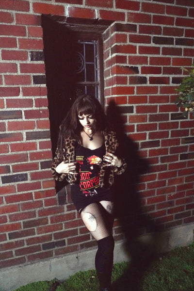 House of 1000 Corpses Lace Strap Dress