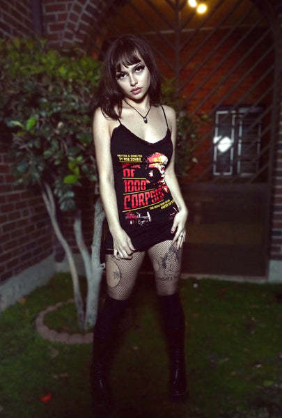 House of 1000 Corpses Lace Strap Dress