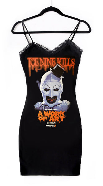 Ice Nine Kills Lace Strap Dress