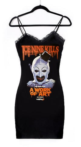Ice Nine Kills Lace Strap Dress