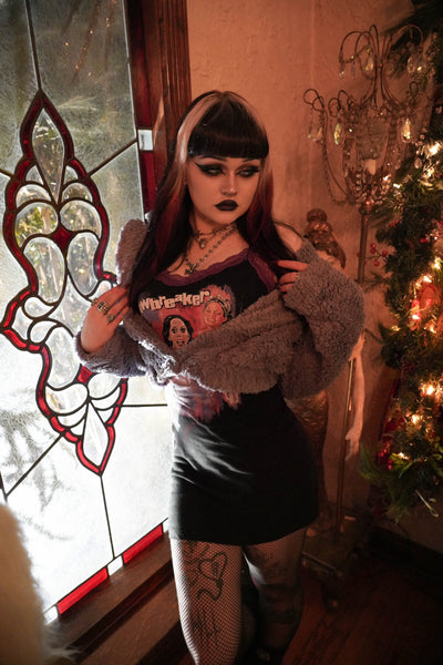 Jawbreaker Lace Strap Dress