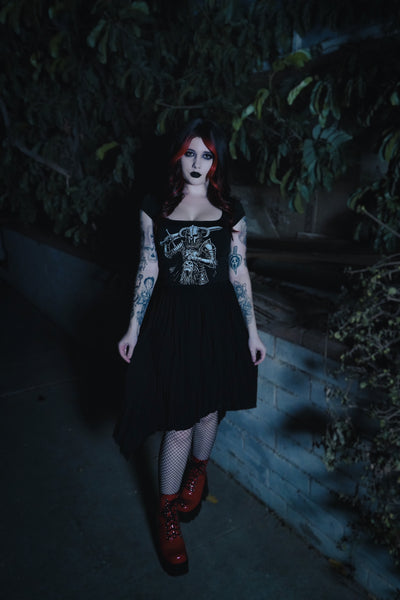 Butcher Scoop Neck Top