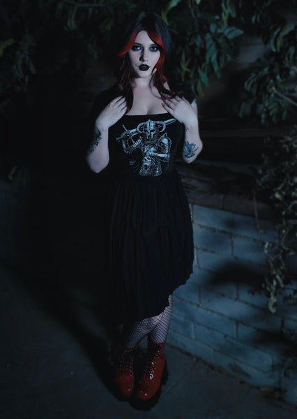 Butcher Scoop Neck Top