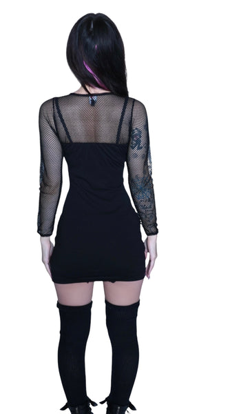 Peter (Slow deep hard) Fishnet Dress