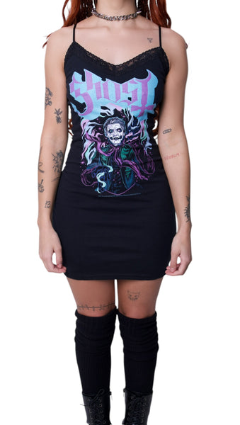 Ghost Lace Strap Dress