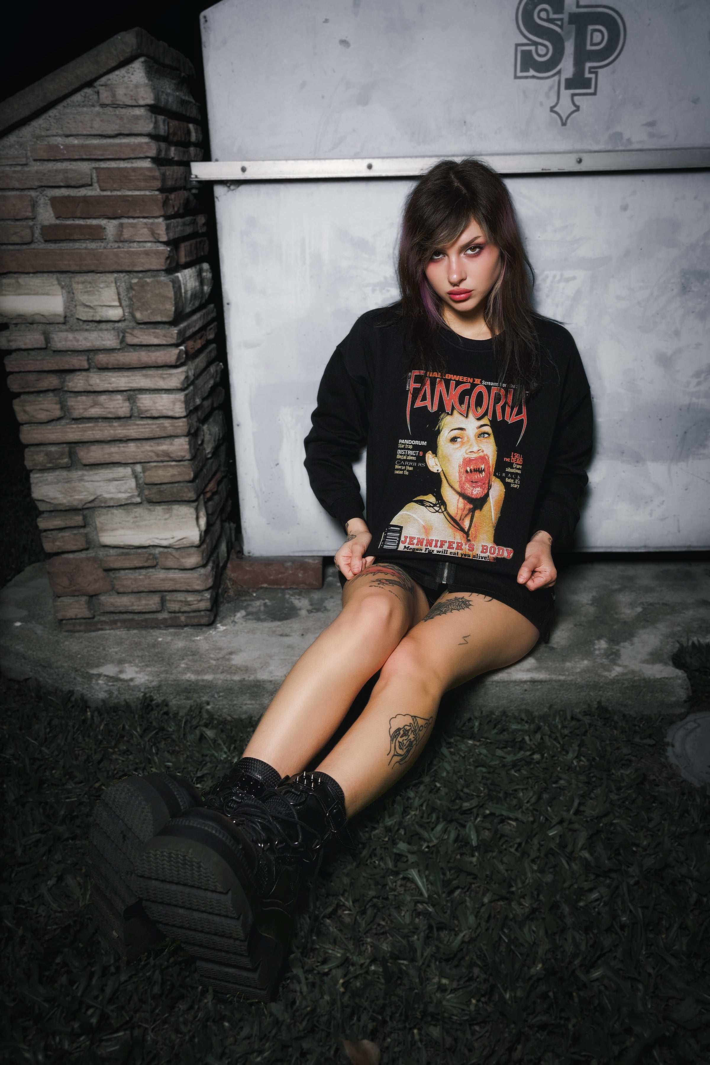 Jennifer's Body X Fangoria Pullover Sweater (Unisex)