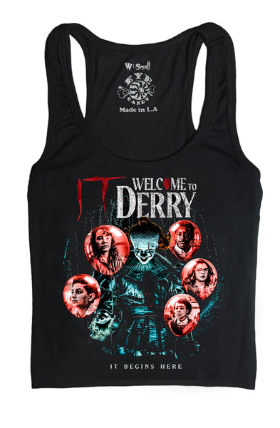 Welcome to Derry Ribbed Tank