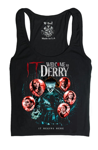 Welcome to Derry Ribbed Tank