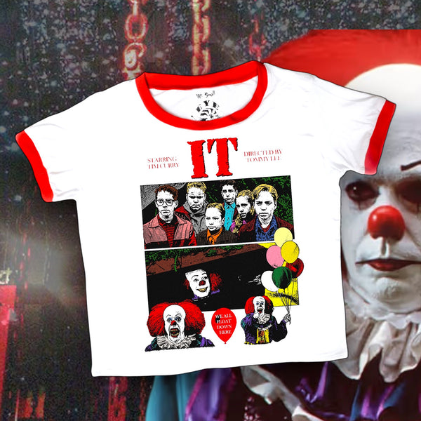 We all float Ringer Tee