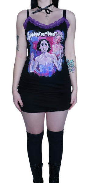 Jawbreaker Lace Strap Dress