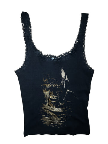 The Creeper Ribbed Lace Tank