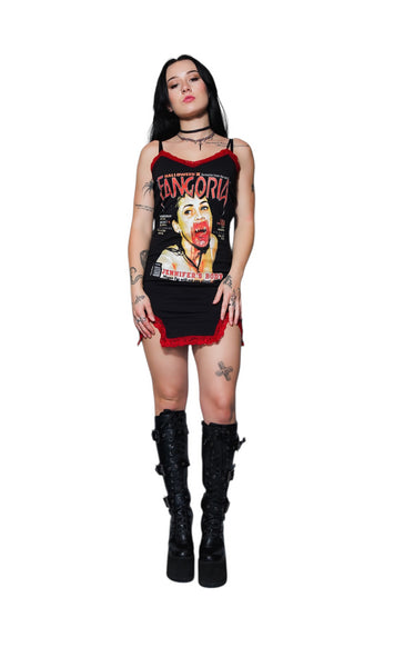 Jennifer's Body (Fangoria) Slit Red Lace Dress